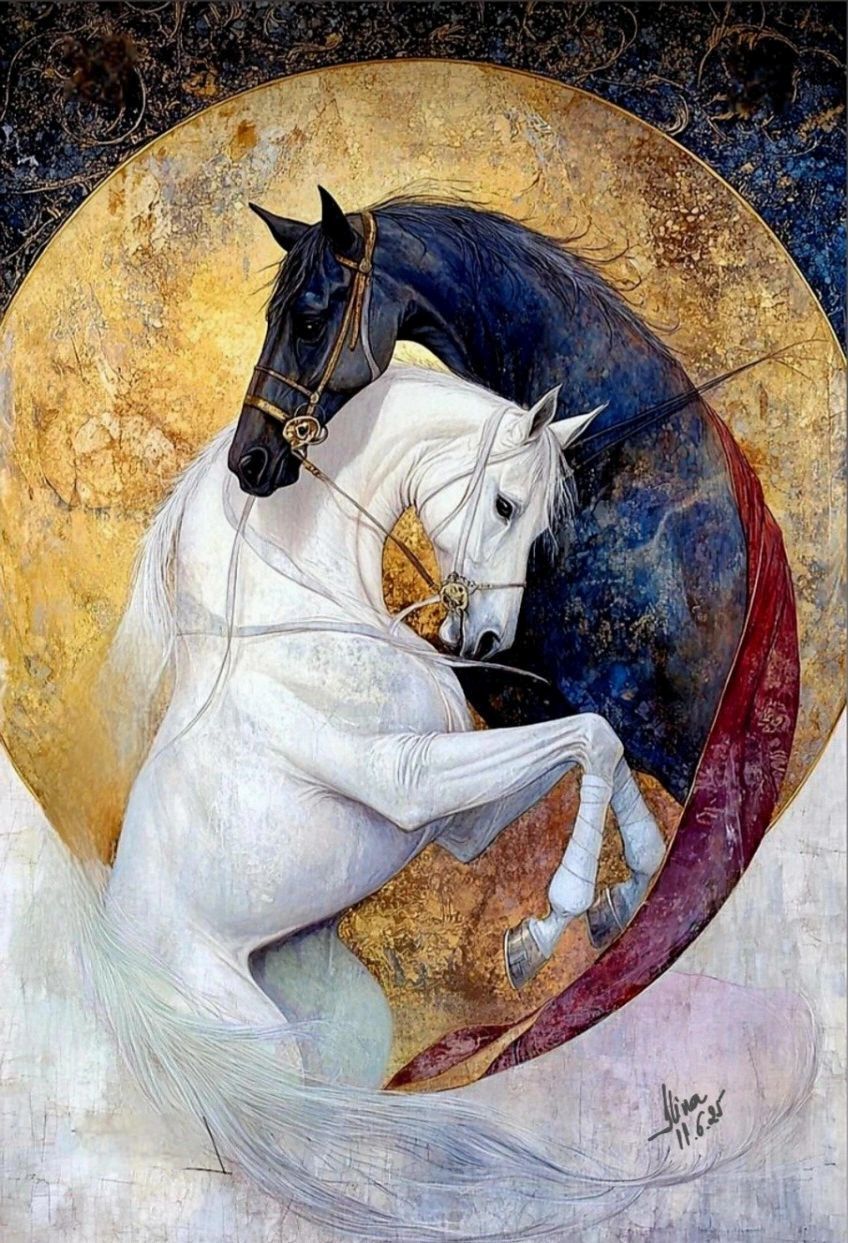 ArteDiAlina.com painting: In contrast